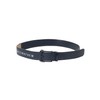 Travis Machu 7AK080 4NAV_Navy OS Men's Serration Belt (Sliding/Adjustable Size)