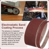HARFINGTON 2 x 82 Inch Sanding Belts, 5 Pcs 60