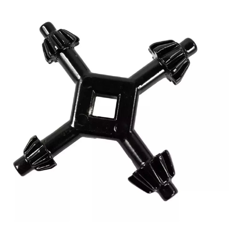 custom-sign 4 Way Drill Press Chuck Key Universal - Carbon