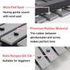 Japard Foldable Glockenspiel Xylophone 30 Note, with Wood Base and