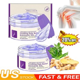Unbranded 5-1 Box Kresin Joint Pain Gel Purple Gel, Kresin Soothing Pain Massage Gel 100g - 5 Box