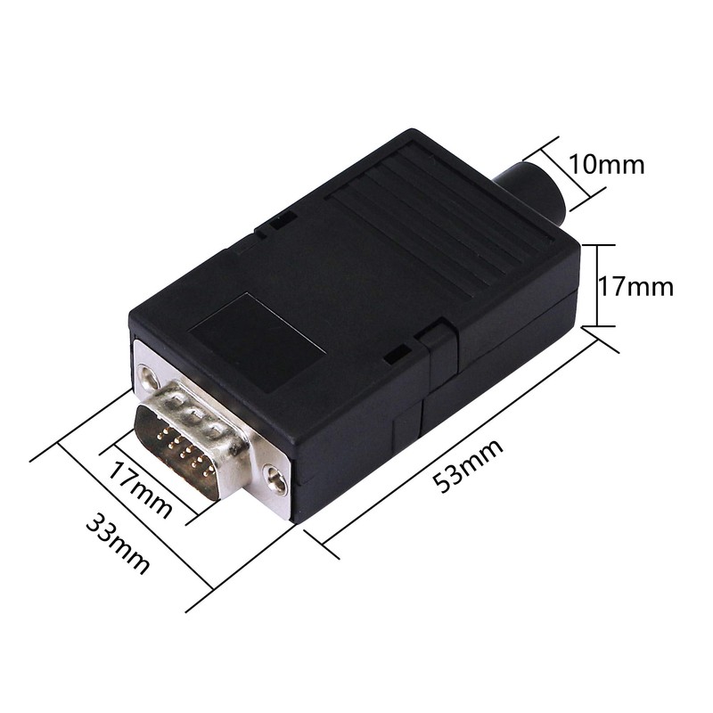 SinLoon - Adaptador VGA DB15 3+9 D-Sub VGA de 3