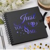 Love Story You and Me Keepsake Scrapbook Photo Album, Spiral