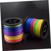 WOONEKY Strong Pe Braided Fishing Line 100m 16-Strand Low Memory