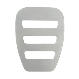 Lovacely Pocket Square Holder for Men, Best Accessories for Tuxedos, Suits, Vests and Dinner Jackets White Clear