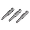 wolfcraft Solid safety screwdriver blade set, 3 pcs. I 1268000