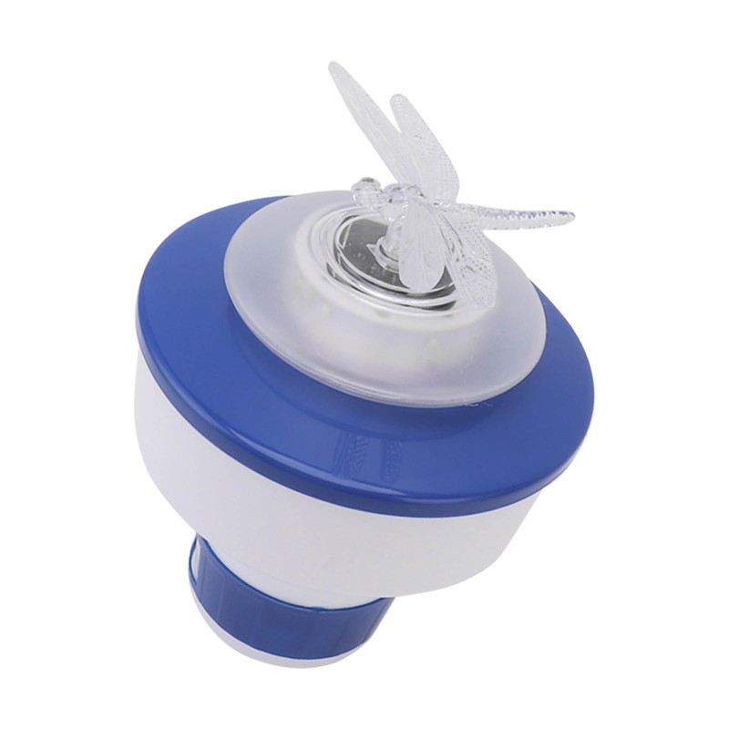 Floating Mini Chemical Dispenser Adjustable Plastic 600 Mah Floating Chlorine