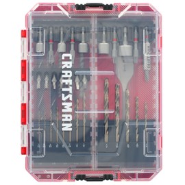 CRAFTSMAN Drill Bit Set 60 Pieces, Impact Driver and Screwdriver Bit Set , Includes Nut Drivers (CMAF1260)