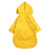 Morezi Zip Up Dog Raincoat with Hood, Rain/Water Resistant, Adjustable