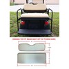 Huskey Golf Cart Front Rear Seat Covers for EZGO Medalist,