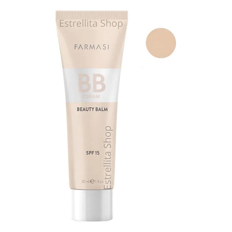 Bb Cream Maquillaje Farmasi Con Protector Solar Spf 15 Light
