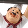 Restaurant Resin Cute Chef Figurine Miniature Statue Ornaments Welcome Board