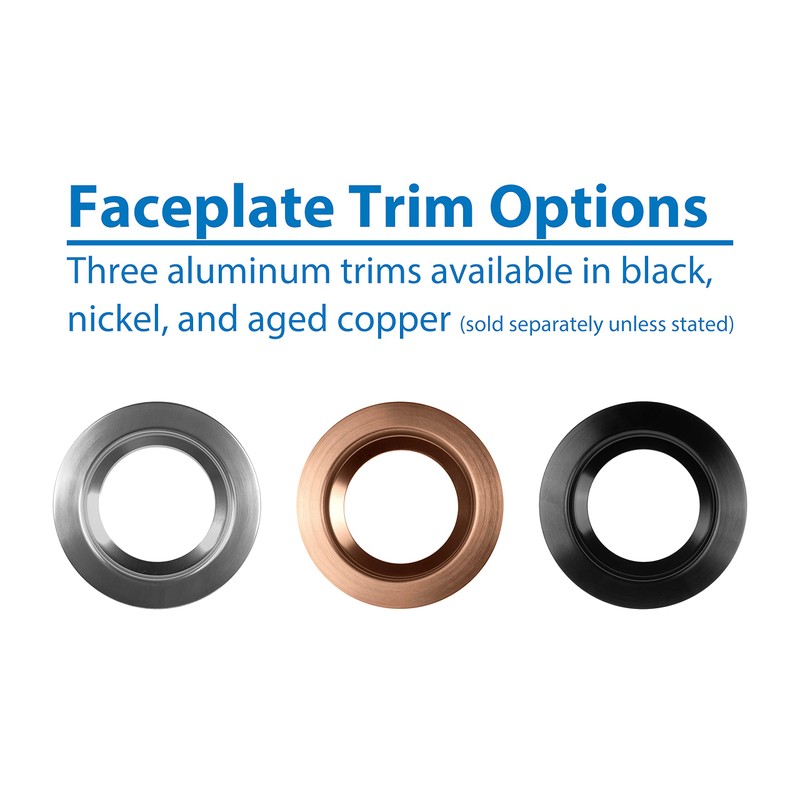 NICOR Lighting DCR41061202KWH LED Downlights, White