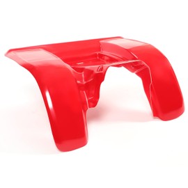 KUAFU Rear Fender Compatible with 1983-1984 Honda ATC250R Mud Flaps Guards Splash Shield Red Replacement for 119102