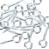 Merriway BH03851 (20 Pcs) Screw In Eye Steel BZP 20mm