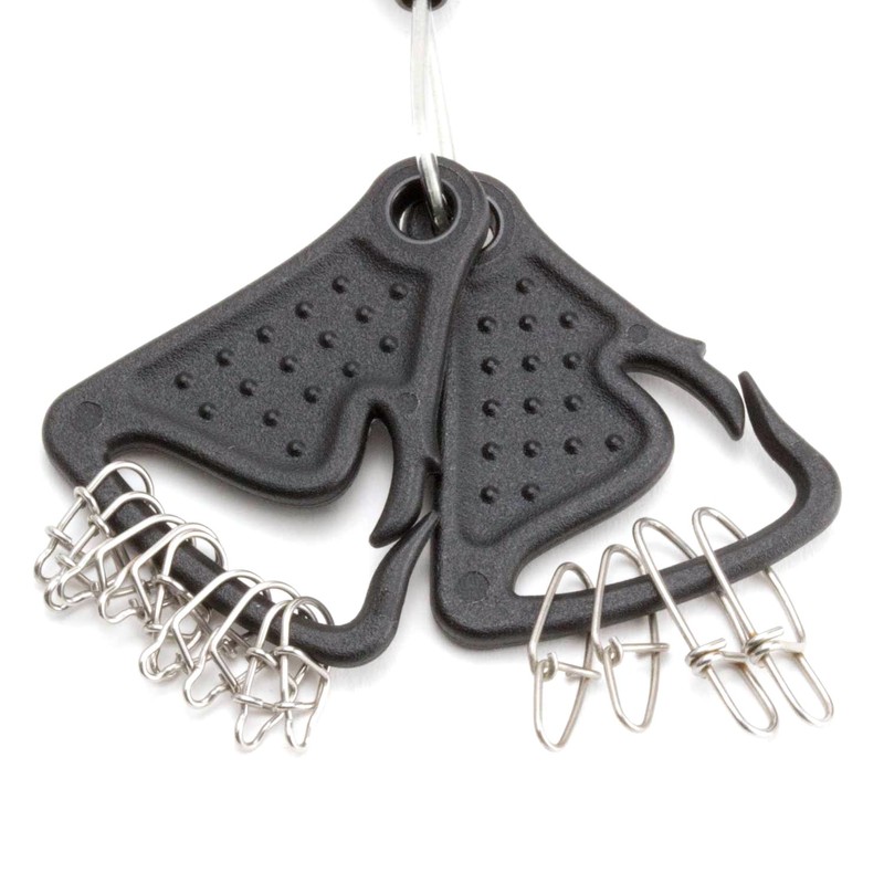 Daiichi #32135 Noobiner D Carabiner Safety Rope with Snap Holder