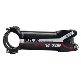 RXL SL MTB Stem 31.8 mm Carbon Fibre + Aluminium Alloy Road Bike Stem 3K Glossy Red 6 Degree 110 mm