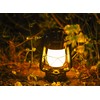 YAKii Flame Effect Vintage Style 17-LED Metal Oil Lamp,Hurricane Lantern,