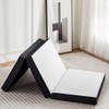 Tri-fold Memory Foam Mattress, 4 Inch Folding Mattress Topper with