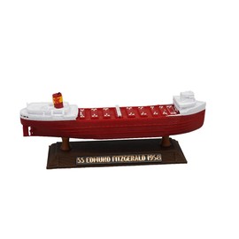 TheRoller3d RMS Titanic Floating Bathtub Model (Edmund Fitzgerald Bathtub Model with Stand)