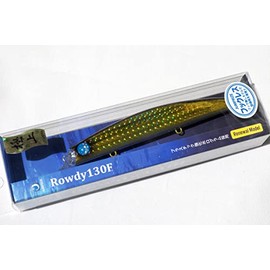 Jumprize Sea Bass Lure Rowdy 130F Premium Color #UOYA5 BKGD Glow Berry