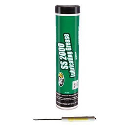 Smilyeez Listing for BG SS2000 High-Performance Polyurea #2 Lubricating Grease (1 Tube) for Automotive and Industrial Use with a Pocket Screwdriver