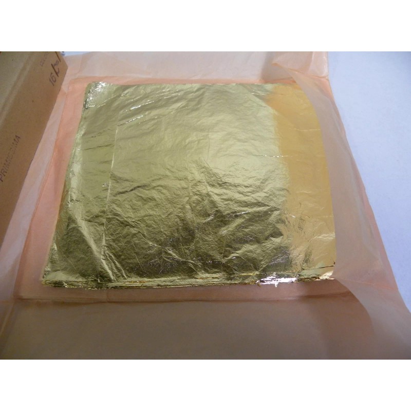 La Nazionale Italy Imitation Gold Loose Leaf 6.5"x 7.5" 50