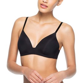 Undies.com Brasier Convertible de Microfibra de Punto Personalizado para Mujer, sin Varillas, para Uso Diario, semilla de Vainilla, 38C