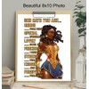 Black Wall Art Woman - African American Women, Girls -
