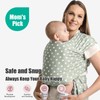 S.Leovay Fashion Star Pattern Baby Wraps Carrier,Comfortable Baby Wearing Wrap