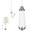 Tianher Bathroom Light Pull Cord, Light Pull Cord Handle with