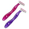 Rastrillo Bic Soleil 3 Hojas de Acero Inoxidable 2 Piezas