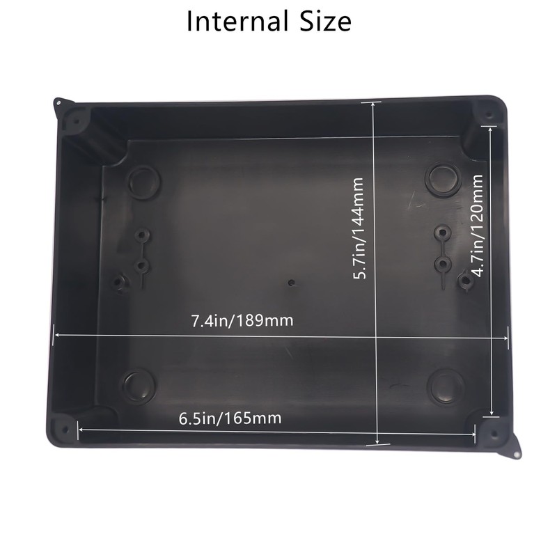 Electrical Box, Outdoor Waterproof Box IP65 Junction Box with Reserved