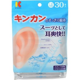 Kinkan Kinkan Clean Cotton Swabs (Pack of 30)