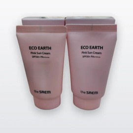 The Saem 더샘 1+1 에코 어스 핑크 선 크림 50g+50g SPF50+ 726310