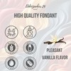 Dekozauber24 Fondant Icing Multipack, 5 Colours, 100g (3.5oz) rolling fondant