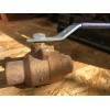 NIBCO 3/4 INCH NIBCO BRONZE BALL VALVE WITH SOLDER ENDS