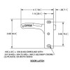 SPEP.com RV Screen Door Latch Kit - for Camper Motorhome