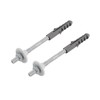 Calmwaters 10PM3424 Wall Mounted Sink Fixing Kit with 14 cm