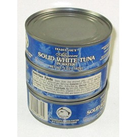 Trader Joe's Albacore Solid White Tuna In Water - Pack of 3
