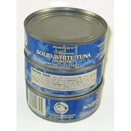 Trader Joe's Albacore Solid White Tuna In Water - Pack of 3