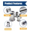 SAE Rivet Nut Kit 216cs 8-32 10-24 1/4-20 3/8-16 5/16-18