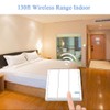 SuperInk 3-Gang Wireless Light Switch with 110V Receiver Kit Outdoor