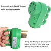 50 Amp RV Plug Male and Female Plug Set, 6-50P