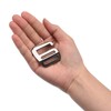 sourcing map 2 x Metal Webbing Strap 0.98 Inches 25