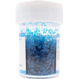 Hobbyland Edible Glittery Flakes (Blue Glitter Flakes, 1/4 oz)