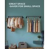 OROPY Industrial Pipe Clothes Rack Wall Mounted Set of 2,