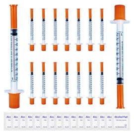 16 Pack 1ml Multi-Purpose Precision Distribution Measuring Tools，30G*13mm Individually Sealed Packaging - Ideal Laboratory Accessories