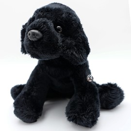 Labrador Cuddly Toy Dog Retriever Black Plush Toy Cuddly Dog Marley - Cuddly Toys *biz
