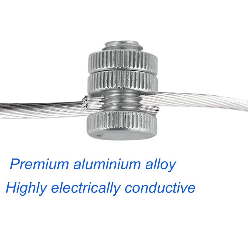 Split Bolt Joint Clamp Wire Connectors for Multiple Electric Fence